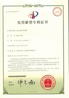Patent Certificate